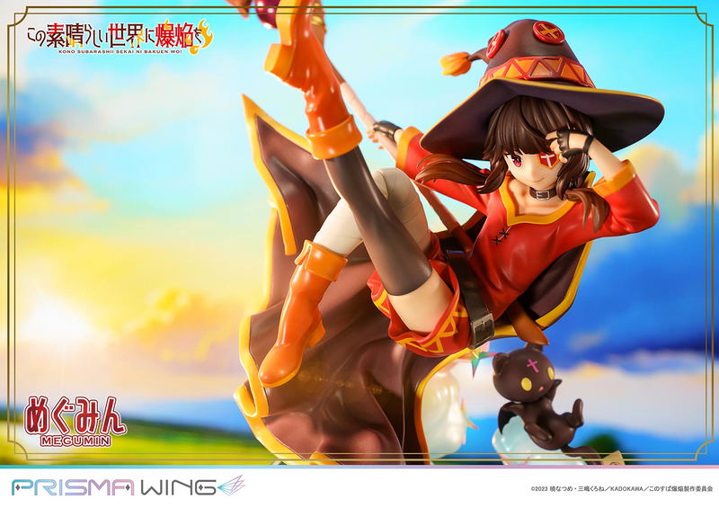 Prisma Wing Kono Subarashii Sekai ni Bakuen wo! 1/7 Scale Pre-Painted Figure: Megumin image 48