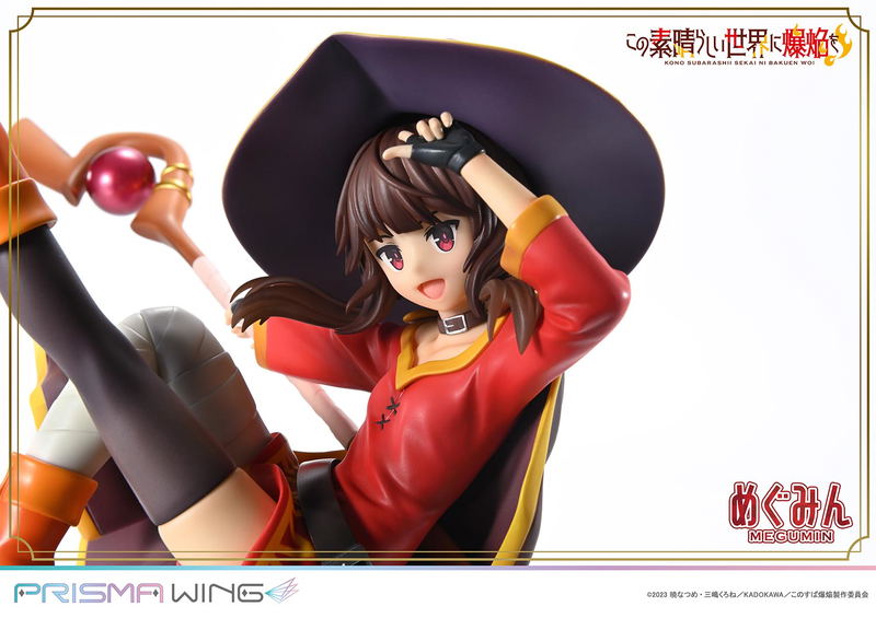 Prisma Wing Kono Subarashii Sekai ni Bakuen wo! 1/7 Scale Pre-Painted Figure: Megumin image 54