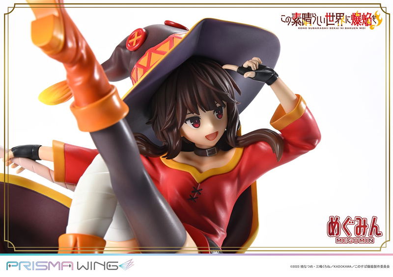 Prisma Wing Kono Subarashii Sekai ni Bakuen wo! 1/7 Scale Pre-Painted Figure: Megumin image 55