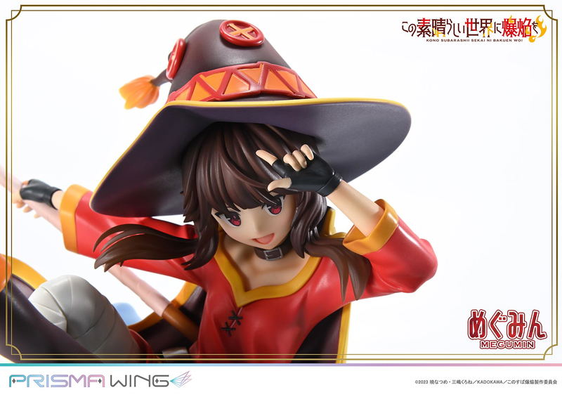 Prisma Wing Kono Subarashii Sekai ni Bakuen wo! 1/7 Scale Pre-Painted Figure: Megumin image 57