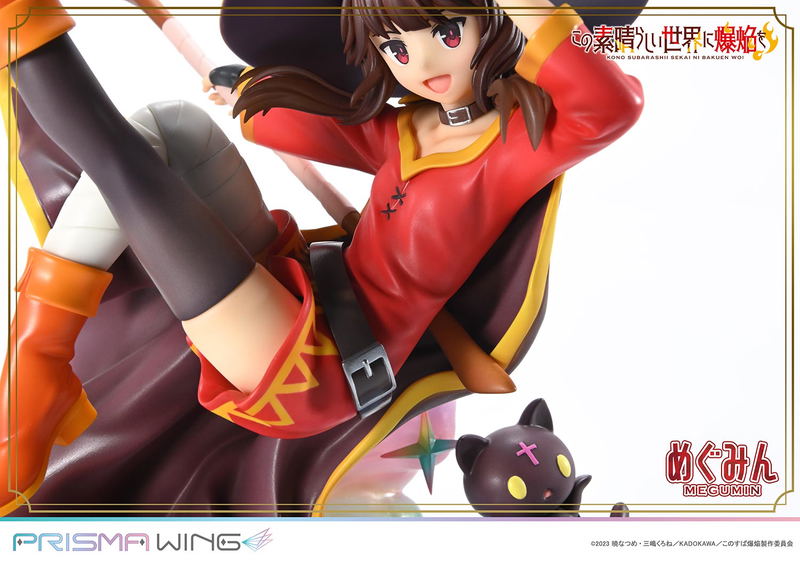 Prisma Wing Kono Subarashii Sekai ni Bakuen wo! 1/7 Scale Pre-Painted Figure: Megumin image 58