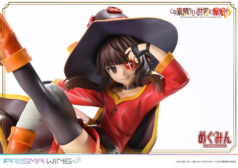 Prisma Wing Kono Subarashii Sekai ni Bakuen wo! 1/7 Scale Pre-Painted Figure: Megumin image 65