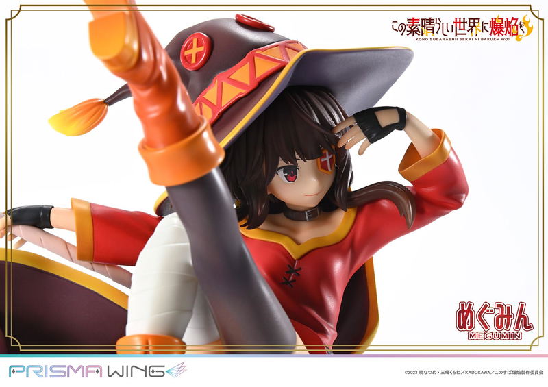 Prisma Wing Kono Subarashii Sekai ni Bakuen wo! 1/7 Scale Pre-Painted Figure: Megumin image 67