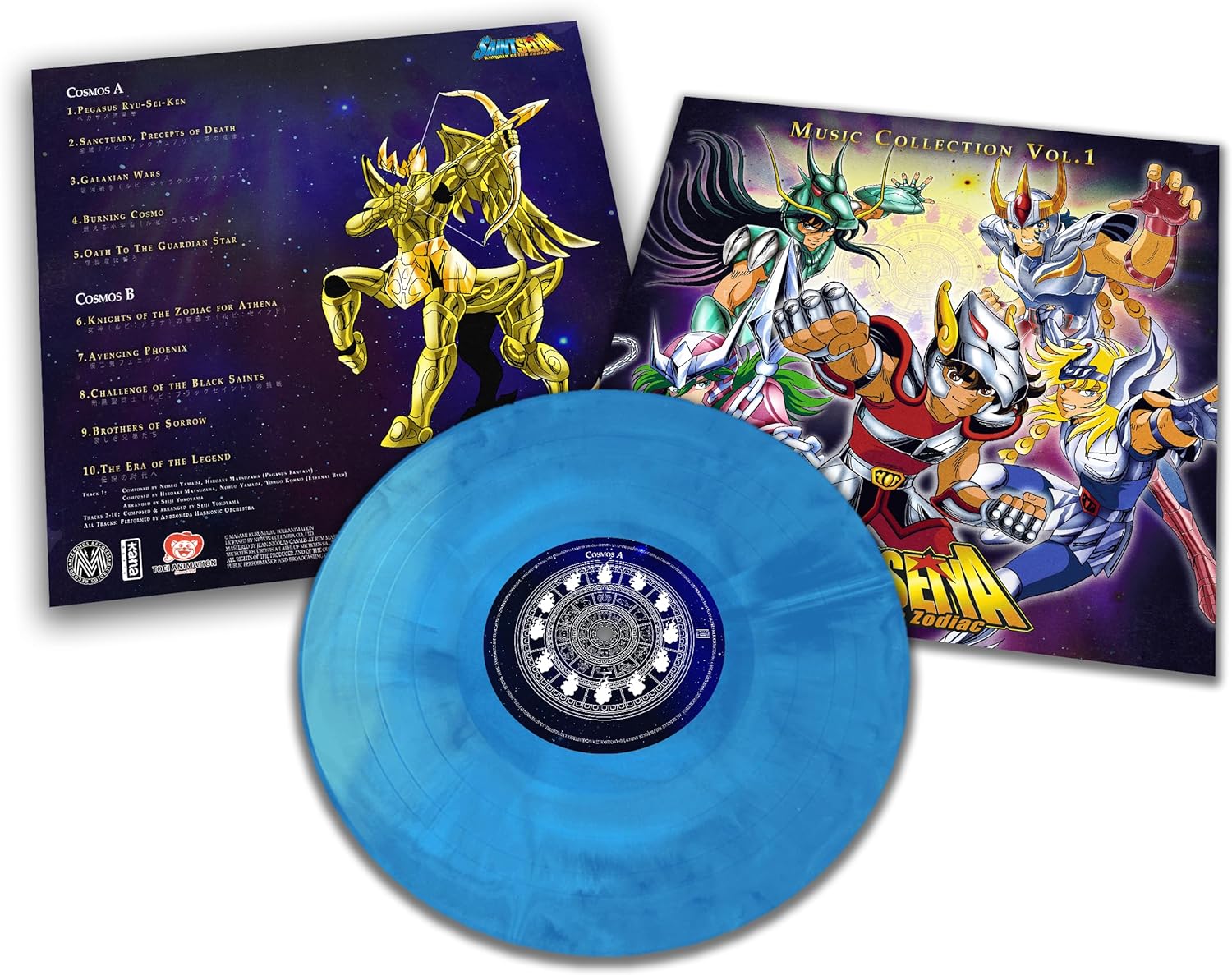 Saint Seiya Music Collection Vol 1 (Vinyl) (Seiji Yokoyama)