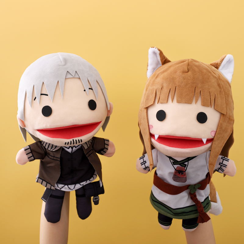 Spice And Wolf Hand Puppet Set image 1