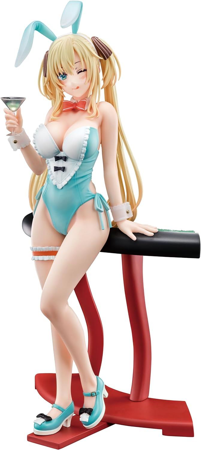 The Demon Sword Master of Excalibur Academy 1/6 Scale Pre-Painted Figure: Regina Mercedes Wearing Hishoku Bunny Costume with Nip Slip Gimmick System Nippon Columbia