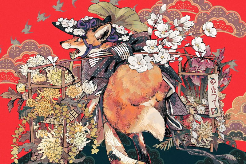 Tobihachi Art Collection: Nikoge No Gathering image 5