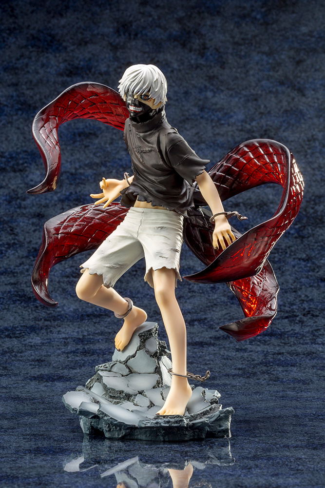 ARTFX J Tokyo Ghoul 1/8 Scale Pre-Painted Figure: Kaneki Ken Awakened Repaint Ver. (Re-run) image 2