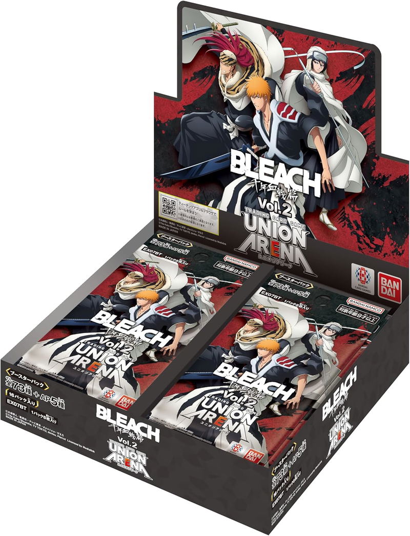 Union Arena Bleach: Thousand-Year Blood War Vol. 2 Booster Pack UA07EX (Set of 16 Packs) image 1