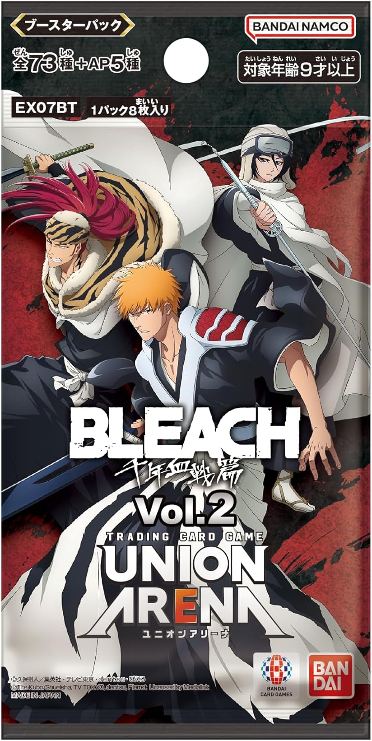 Union Arena Bleach: Thousand-Year Blood War Vol. 2 Booster Pack UA07EX (Set of 16 Packs) image 2