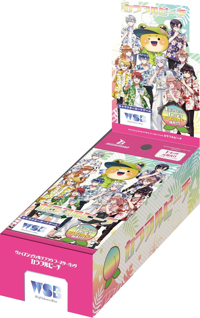 Weiss Schwarz Blau Booster Pack Colorful Peach (Set of 10 Packs) (Re-run) image 1