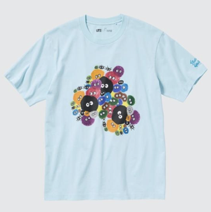 UT Makkuro Kurosuke III Graphic T-Shirt (Light Blue | Size S)_