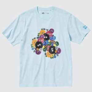UT Makkuro Kurosuke III Graphic T-Shirt (Light Blue | Size XL)_