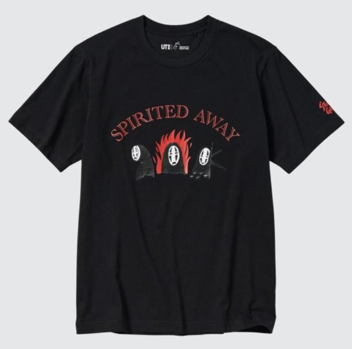 UT Spirited Away Graphic T-Shirt (Black | Size XXL) - Bitcoin & Lightning  accepted