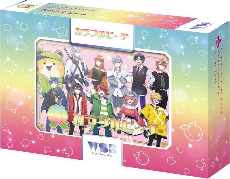 Weiss Schwarz Blau Start Deck Colorful Peach image 1