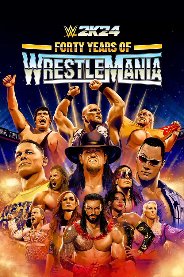 WWE 2K24 (40 Years of Wrestlemania Edition) STEAM digital — Import Game Deal