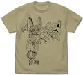 Brave Bang Bravern! - Original Illustration Braeburn T-shirt (Sand Khaki | Size S) thumbnail 1