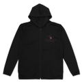 Haikyu!! - Inarizaki High School Volleyball Club Thin Dry Hoodie (Black | Size M) thumbnail 2