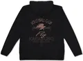 Haikyu!! - Karasuno High School Volleyball Club Thin Dry Hoodie (Black | Size M) thumbnail 1