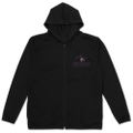Haikyu!! - Shiratorizawa Academy High School Volleyball Club Thin Dry Hoodie (Black | Size M) thumbnail 2