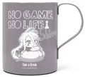 No Game No Life - Breathe With White Double-layer Stainless Steel Mug (Painted) thumbnail 1