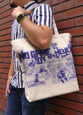 No Game No Life - White Sticker Style Design Large Tote Bag (Natural) thumbnail 2