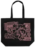No Game No Life Zero - Shuvi Sticker Style Design Large Tote Bag (Black) thumbnail 1