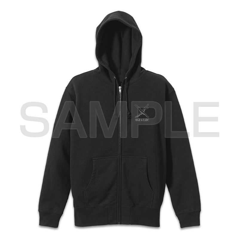 TV Anime Shangri-La Frontier - Sunrak Zip Hoddie (Black | Size XL) image 3