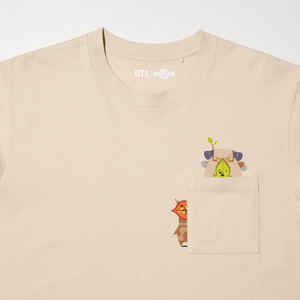 UT The Legend of Zelda Tears of the Kingdom - Korok T-Shirt (Beige | Size XXXL)_