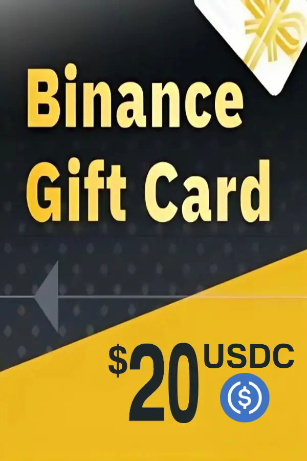 Binance Gift Card 20 USD (USDC) <span class="ext ext_digital">digital</span> image 1