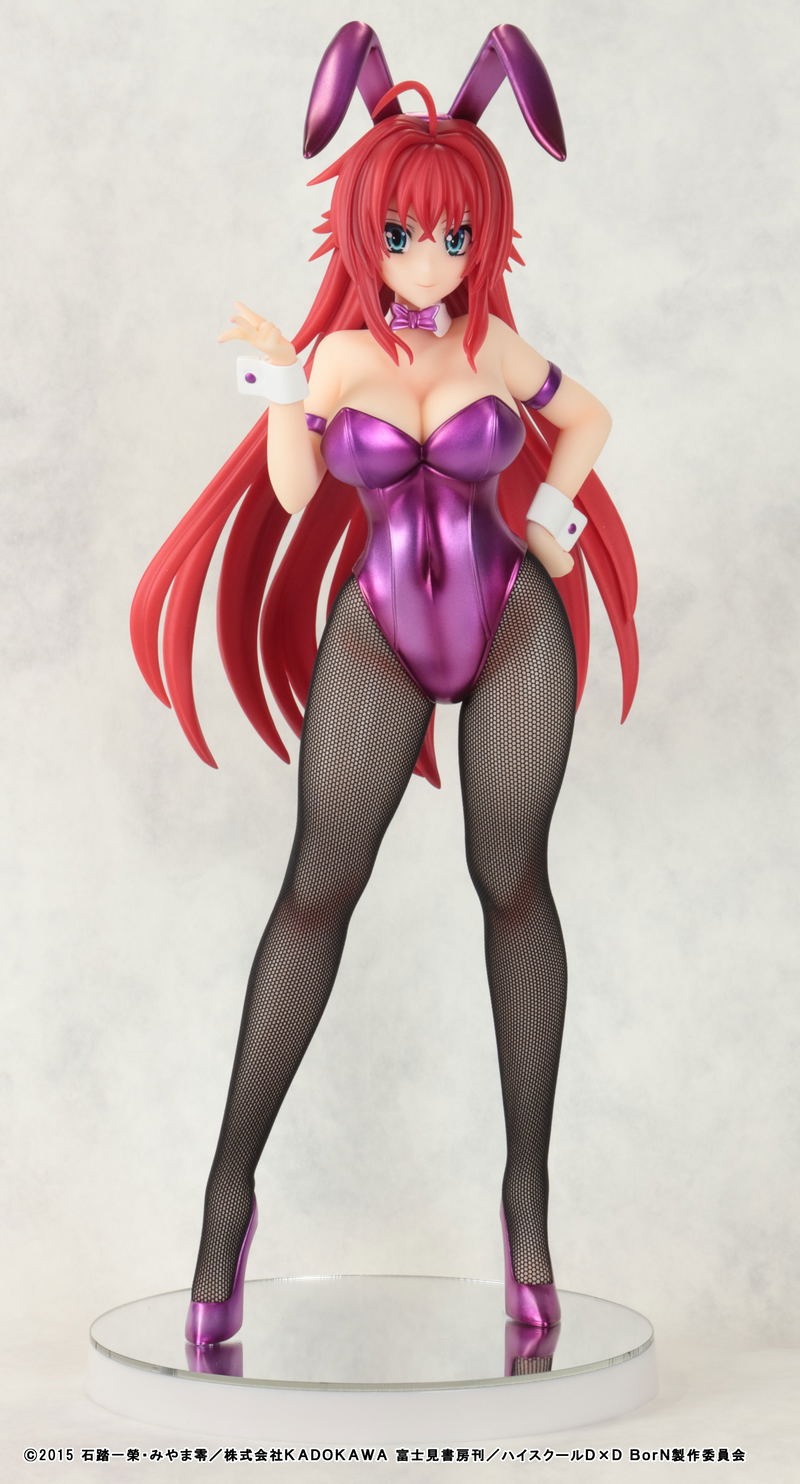 High School DxD BorN 1/6 Scale Pre-Painted Figure: Rias Gremory Purple Bunny Ver. (Re-run) image 2