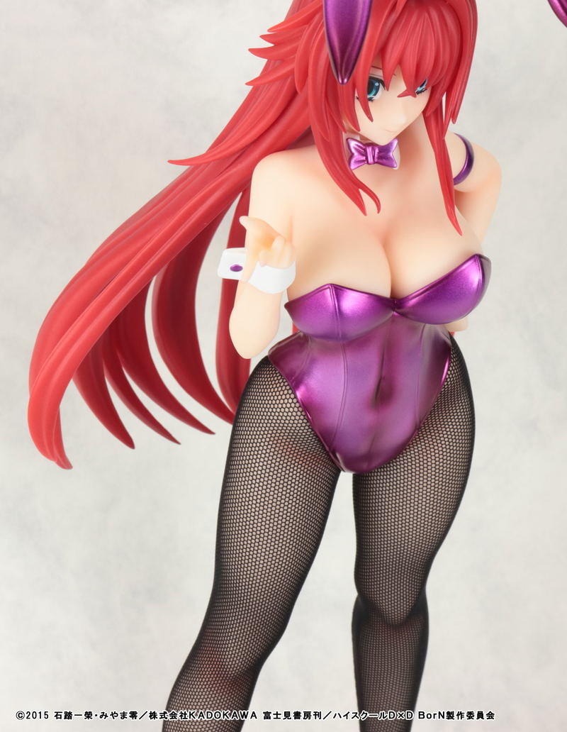High School DxD BorN 1/6 Scale Pre-Painted Figure: Rias Gremory Purple Bunny Ver. (Re-run) image 8