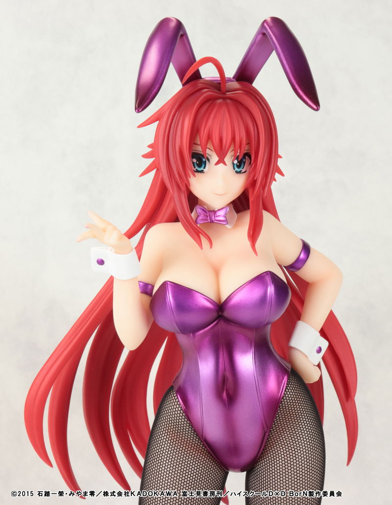 High School DxD BorN 1/6 Scale Pre-Painted Figure: Rias Gremory Purple Bunny Ver. (Re-run) image 9