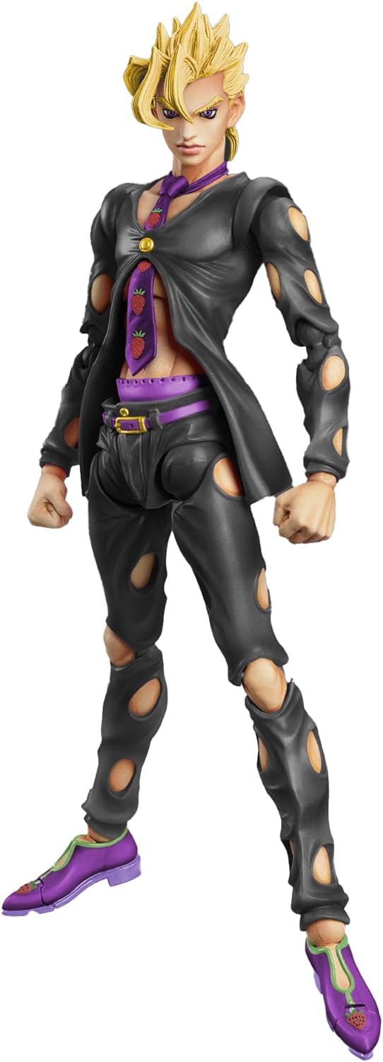 Super Action Statue JoJo's Bizarre Adventure Part V: Pannacotta Fugo Ver. Black image 1