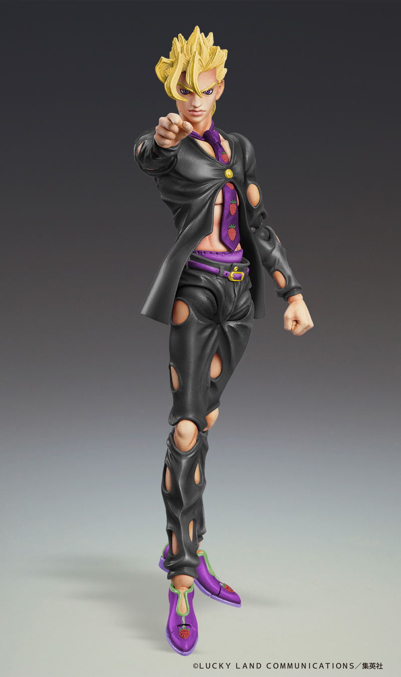 Super Action Statue JoJo's Bizarre Adventure Part V: Pannacotta Fugo Ver. Black image 3
