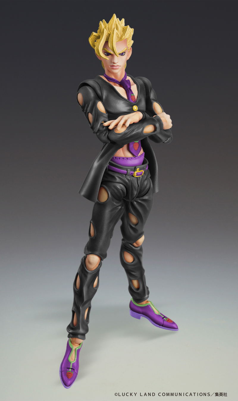 Super Action Statue JoJo's Bizarre Adventure Part V: Pannacotta Fugo Ver. Black image 4