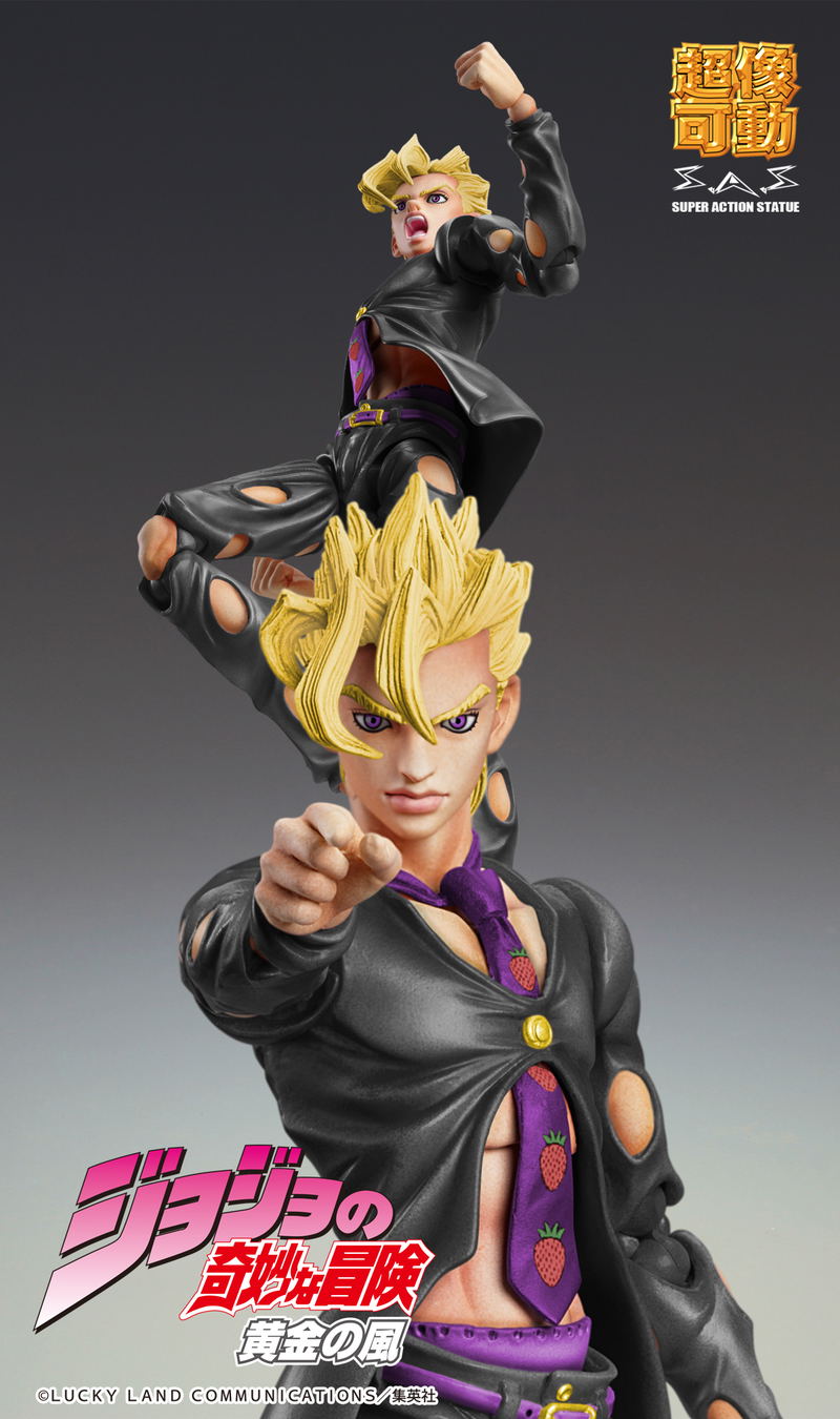 Super Action Statue JoJo's Bizarre Adventure Part V: Pannacotta Fugo Ver. Black image 6