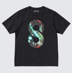 UT Kaiju No. 8 - No. 8 T-Shirt (Black | Size L)_