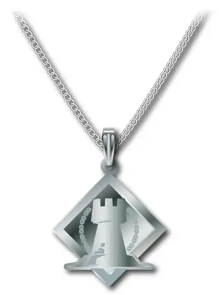 Arknights: Perish in Frost Motif Charm Pendant Amiya image 1