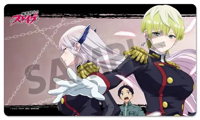Chained Soldier Rubber Mat Yuuki & Kyouka & Tenka image 1