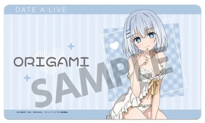 Date A Live V Original Illustration Rubber Mat Tobiichi Origami Nightwear Ver._