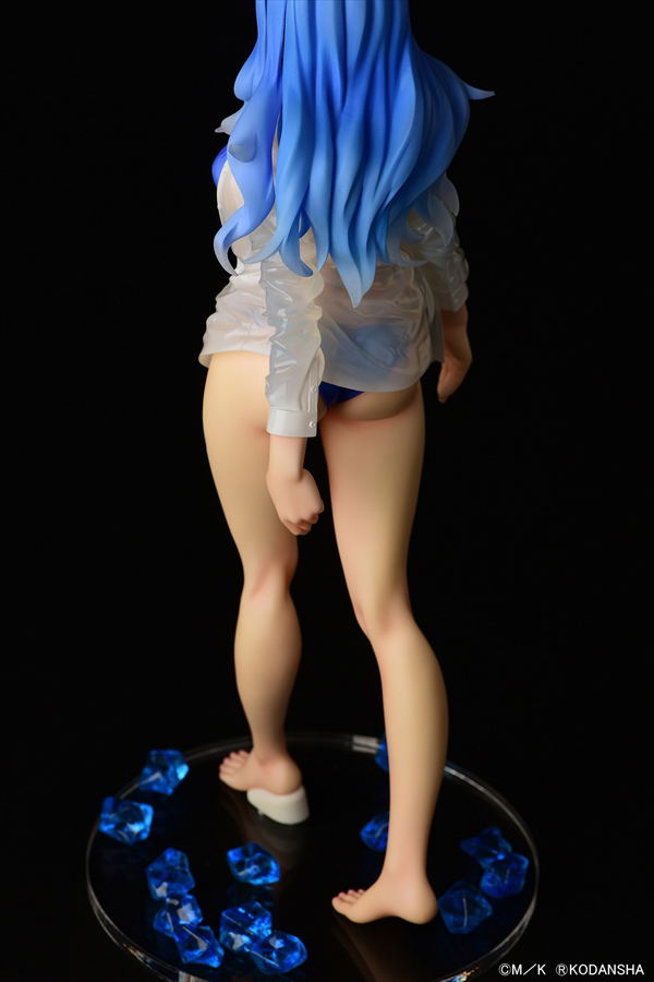 Fairy Tail 1/6 Scale Pre-Painted Figure: Juvia Lockser Gravure Style Wet See-through Shirt SP image 16