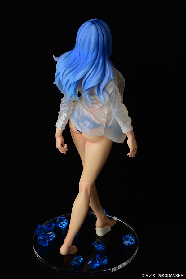 Fairy Tail 1/6 Scale Pre-Painted Figure: Juvia Lockser Gravure Style Wet See-through Shirt SP image 18