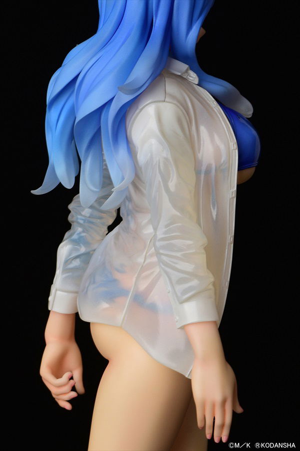 Fairy Tail 1/6 Scale Pre-Painted Figure: Juvia Lockser Gravure Style Wet See-through Shirt SP image 20