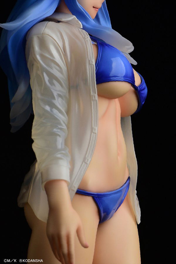 Fairy Tail 1/6 Scale Pre-Painted Figure: Juvia Lockser Gravure Style Wet See-through Shirt SP image 21