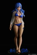Fairy Tail 1/6 Scale Pre-Painted Figure: Juvia Lockser Gravure Style Wet See-through Shirt SP thumbnail 7
