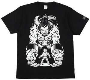 Kinnikuman x GRAPE BRAIN BVS T-shirt (Size XL)_