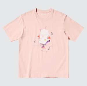 UT Final Fantasy - Moogle T-Shirt (Pink | Size XXL)_