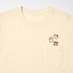 UT Final Fantasy XIV  - Chocobo, Moogle, Fat Cat T-Shirt (Natural | Size XL)_