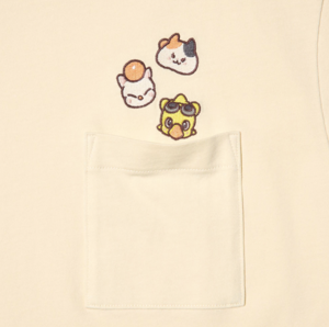 UT Final Fantasy XIV  - Chocobo, Moogle, Fat Cat T-Shirt (Natural | Size XL)_